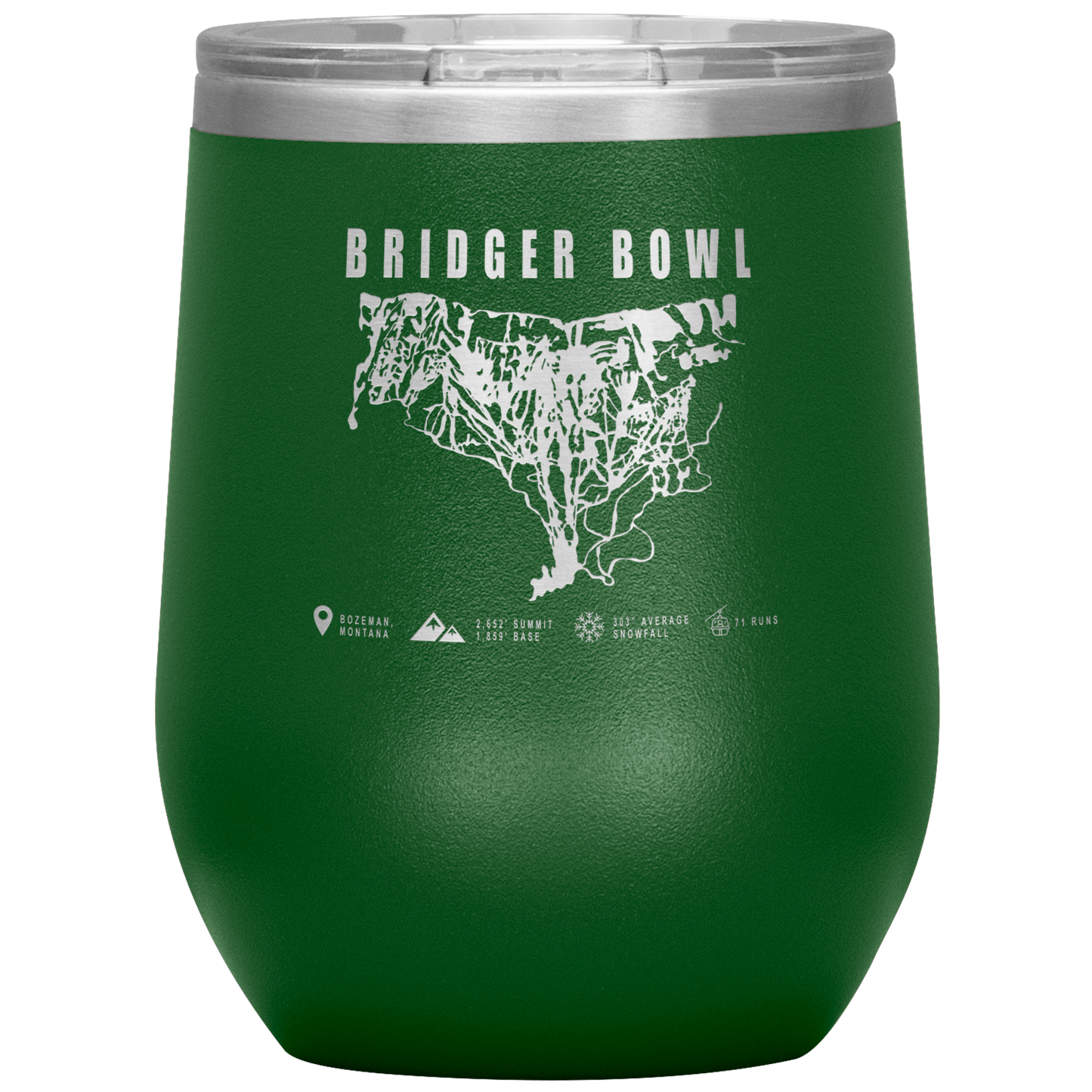 Bridger_Bowl_Montana_Ski_Trail_Map_Wine__12oz_Wine_Tumbler_Green_Mockup.png