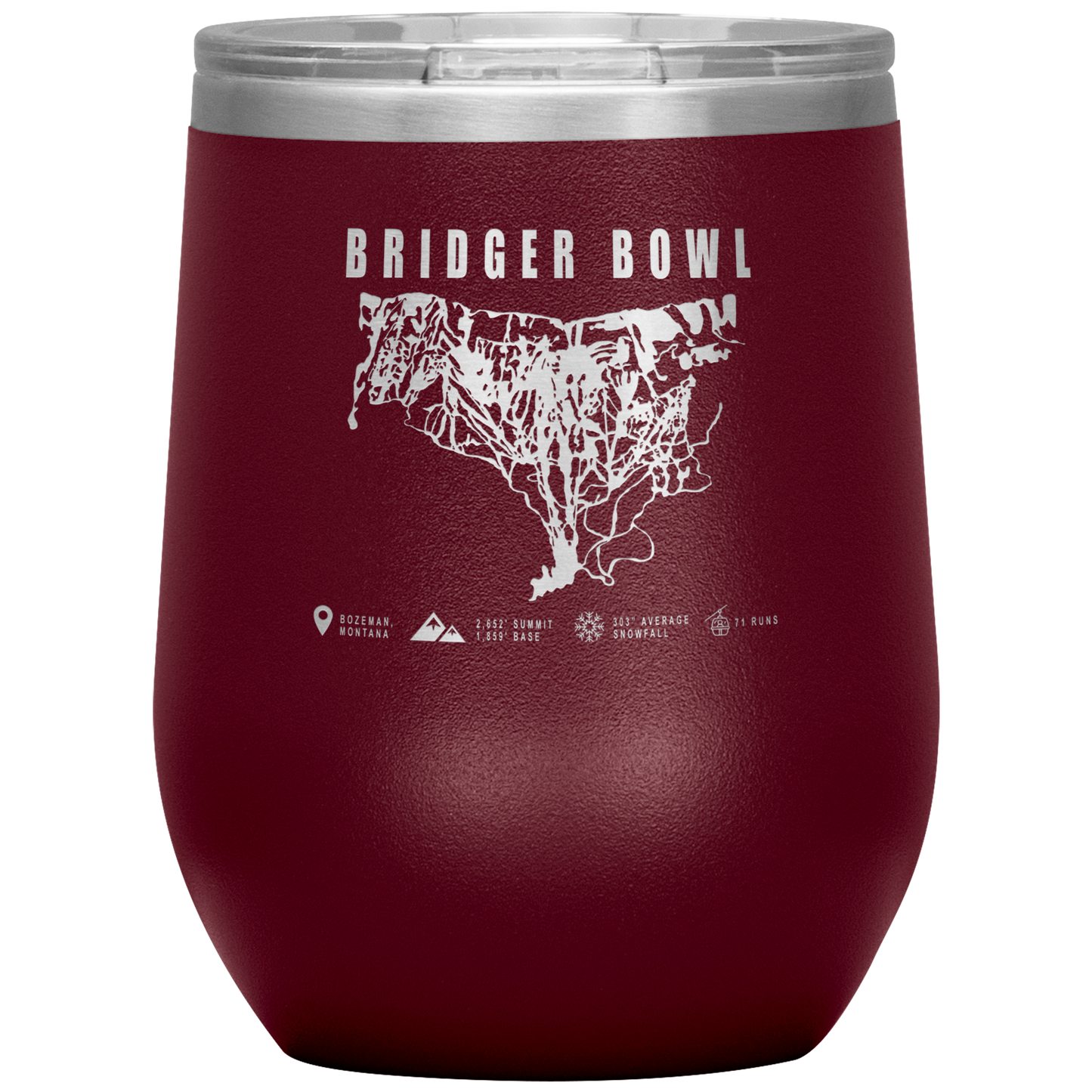 Bridger_Bowl_Montana_Ski_Trail_Map_Wine__12oz_Wine_Tumbler_Maroon_Mockup.png