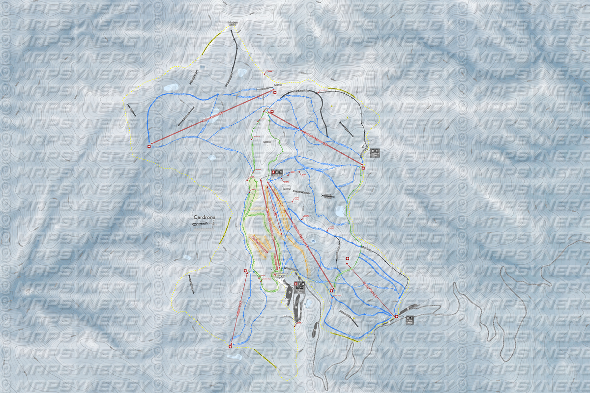 Cardrona trail map