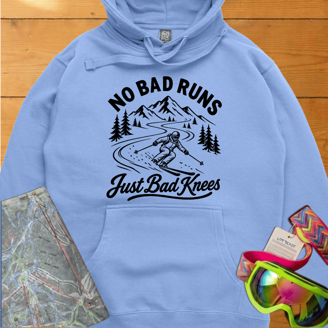 No Bad Runs Just Bad Knees Hoodie