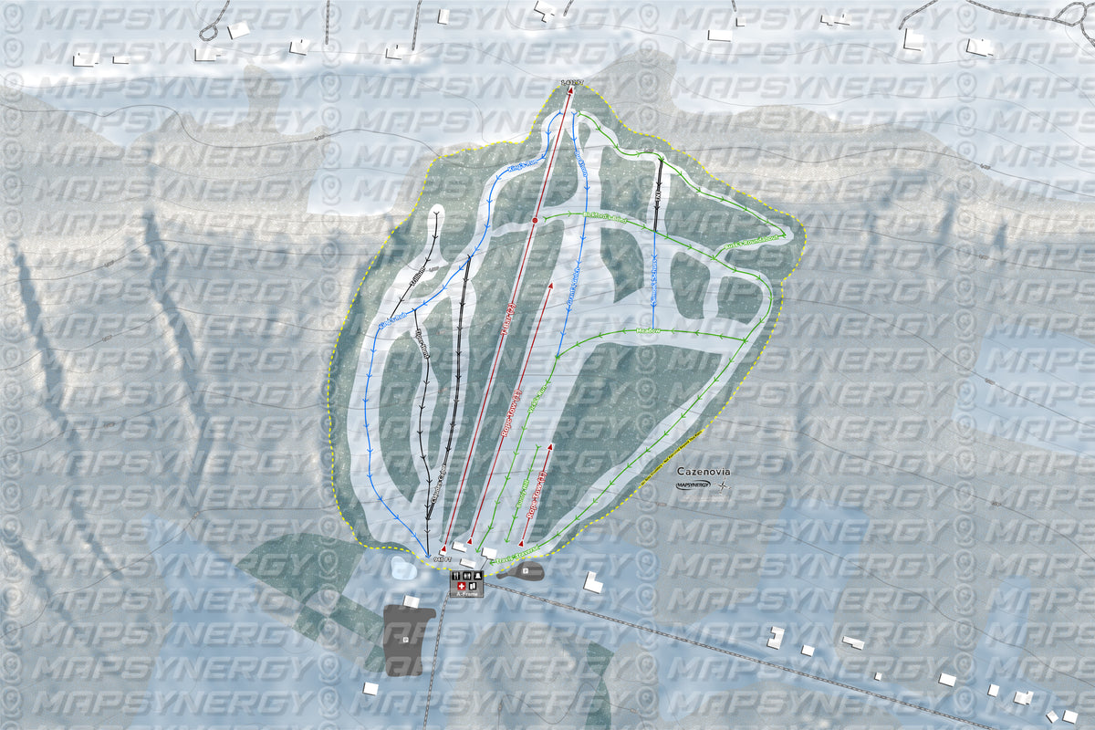 Cazenovia trail map