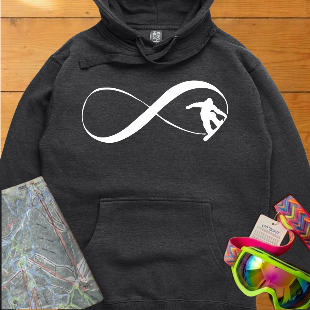 Infinite Snowboarding Adventure Hoodie – Endless Ride