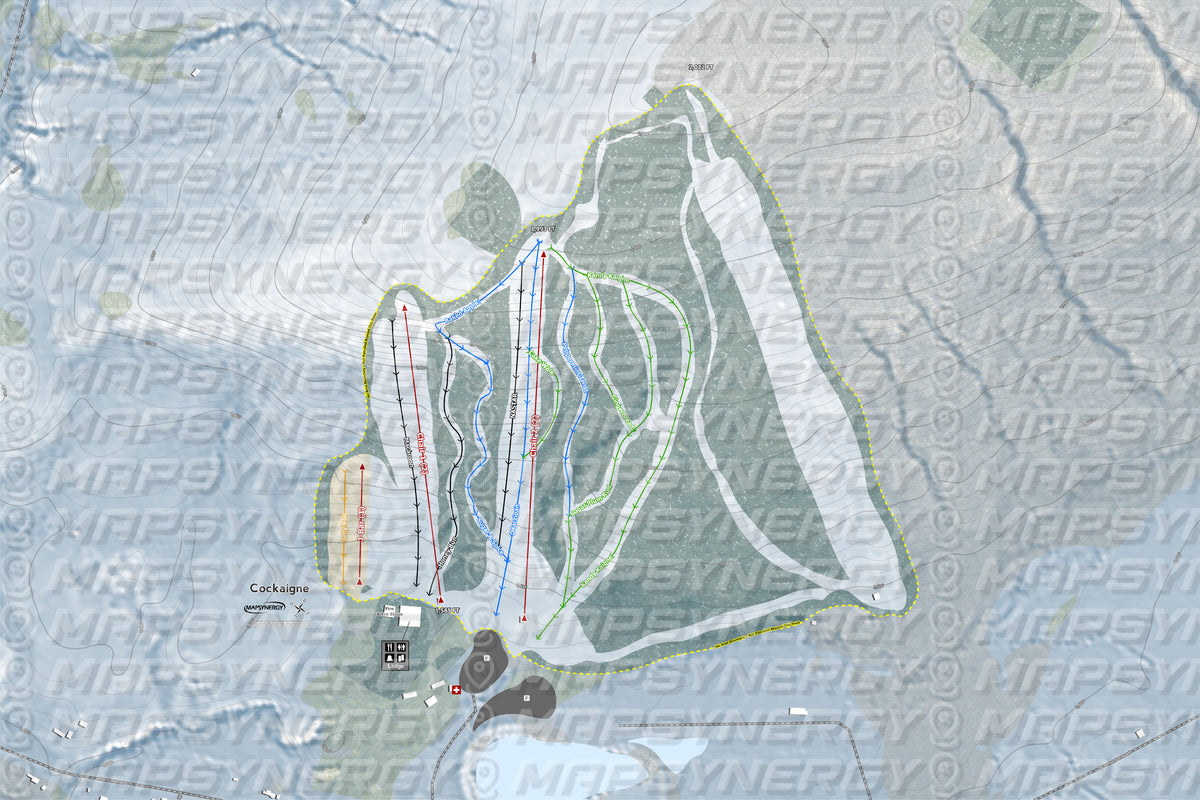 Cockaigne trail map