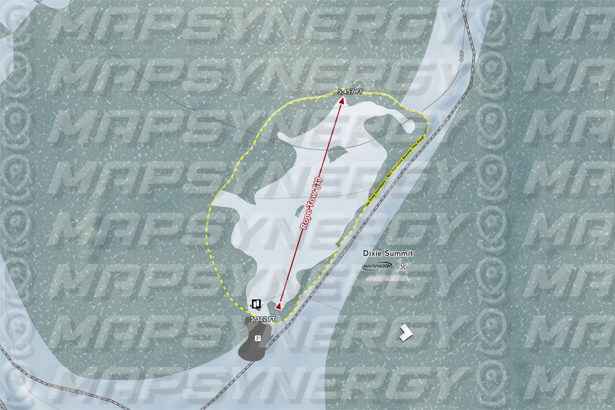 Dixie Summit trail map