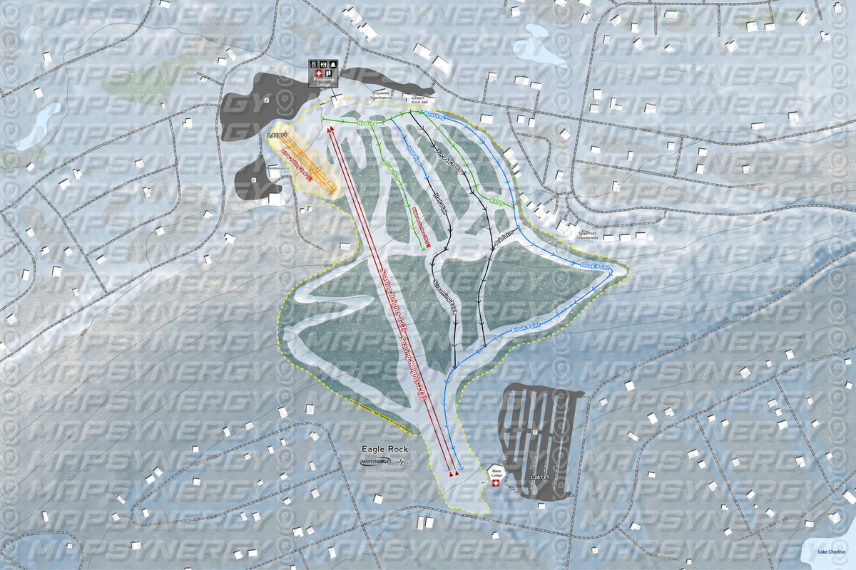 Eagle Rock trail map