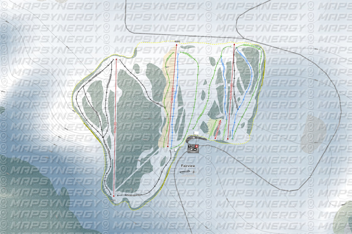 Fairview trail map