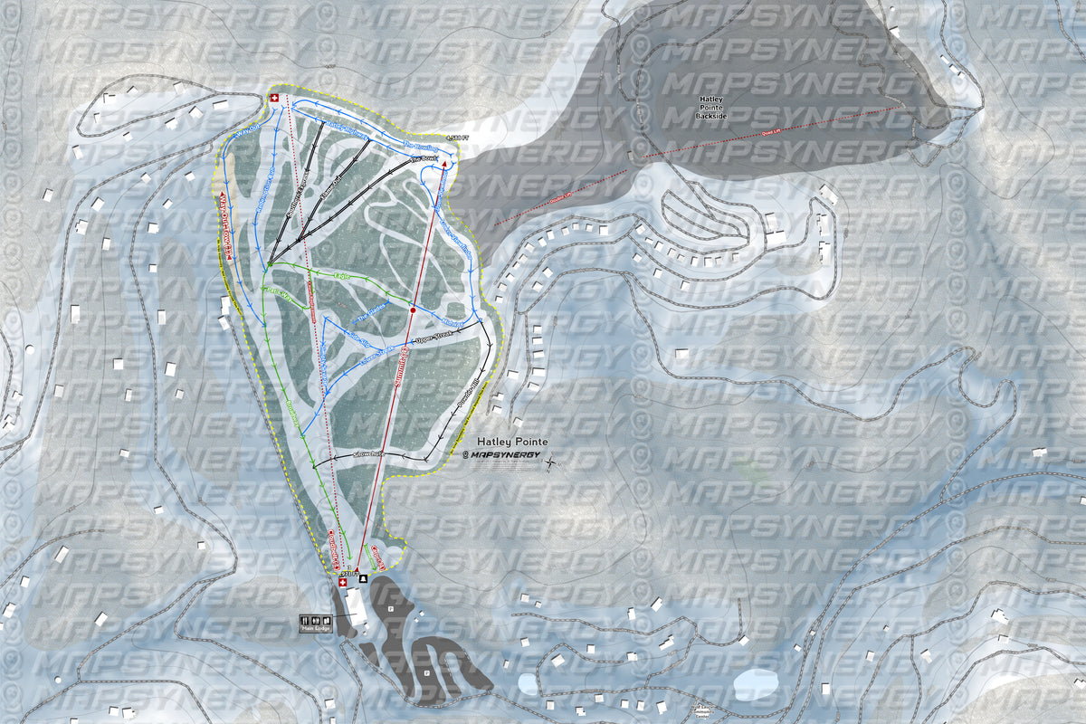 Hatley Pointe trail map
