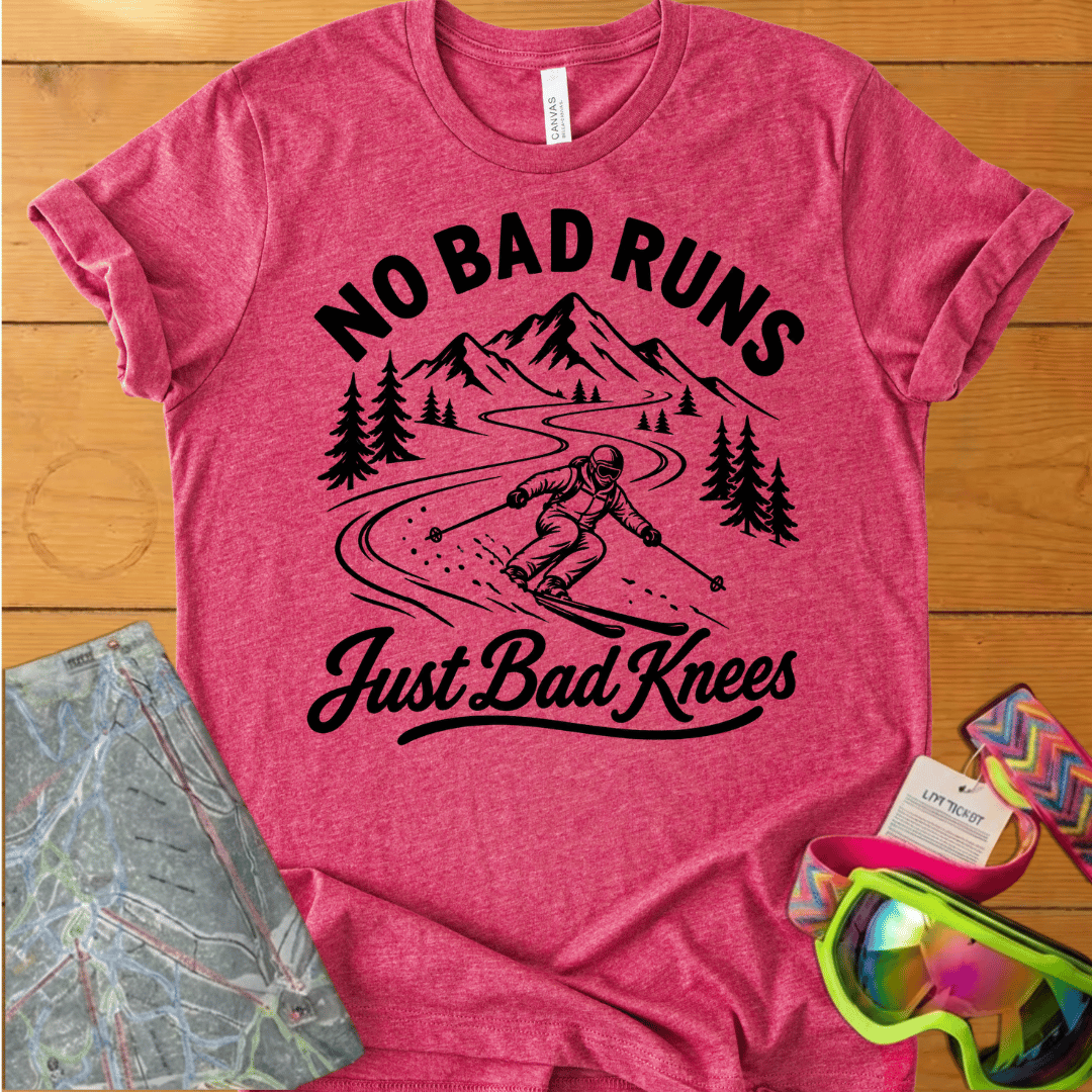No Bad Runs Just Bad Knees t-shirt