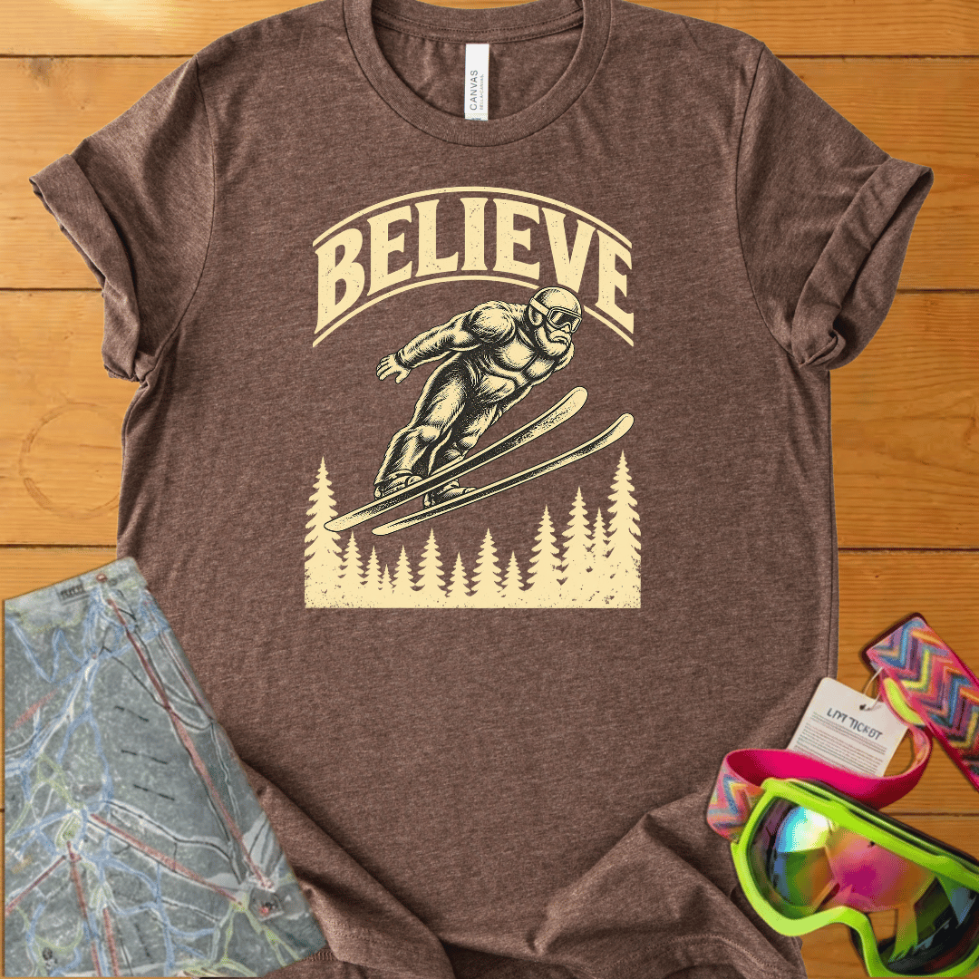 Bigfoot Believe t-shirt
