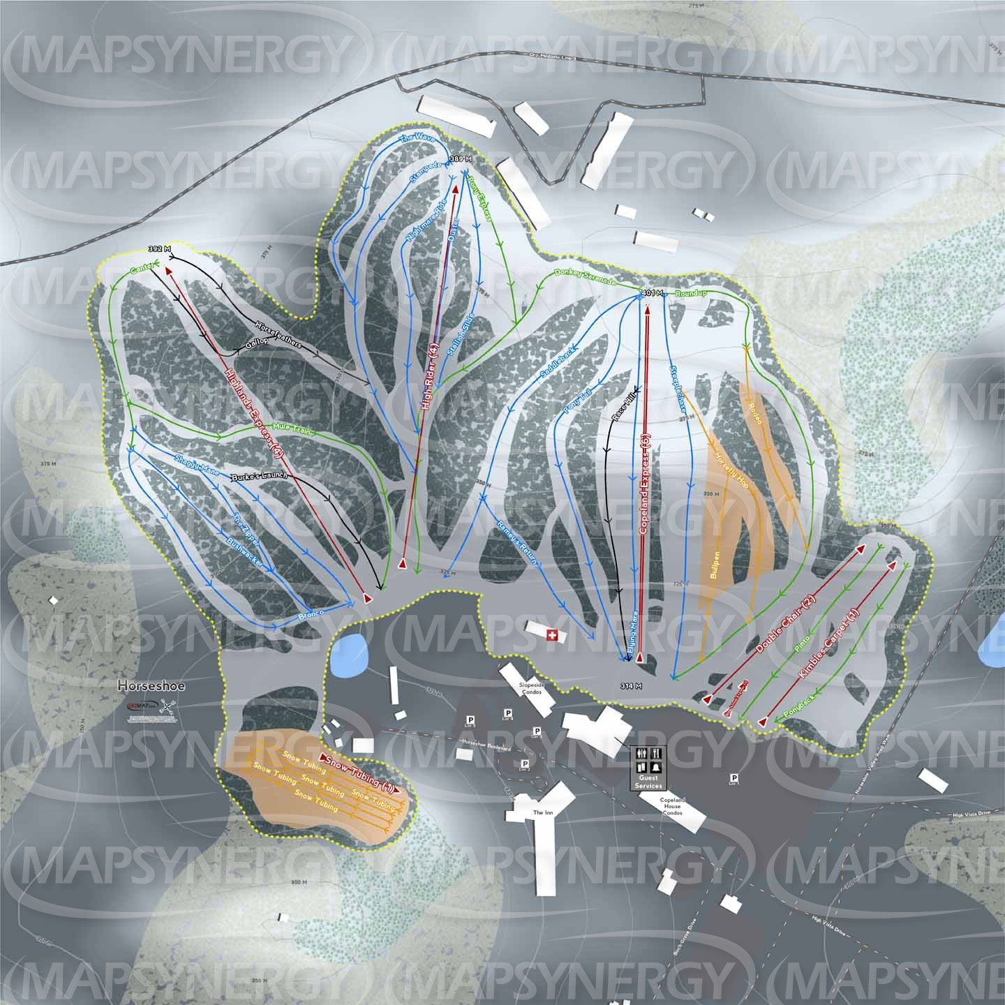Horseshoe trail map