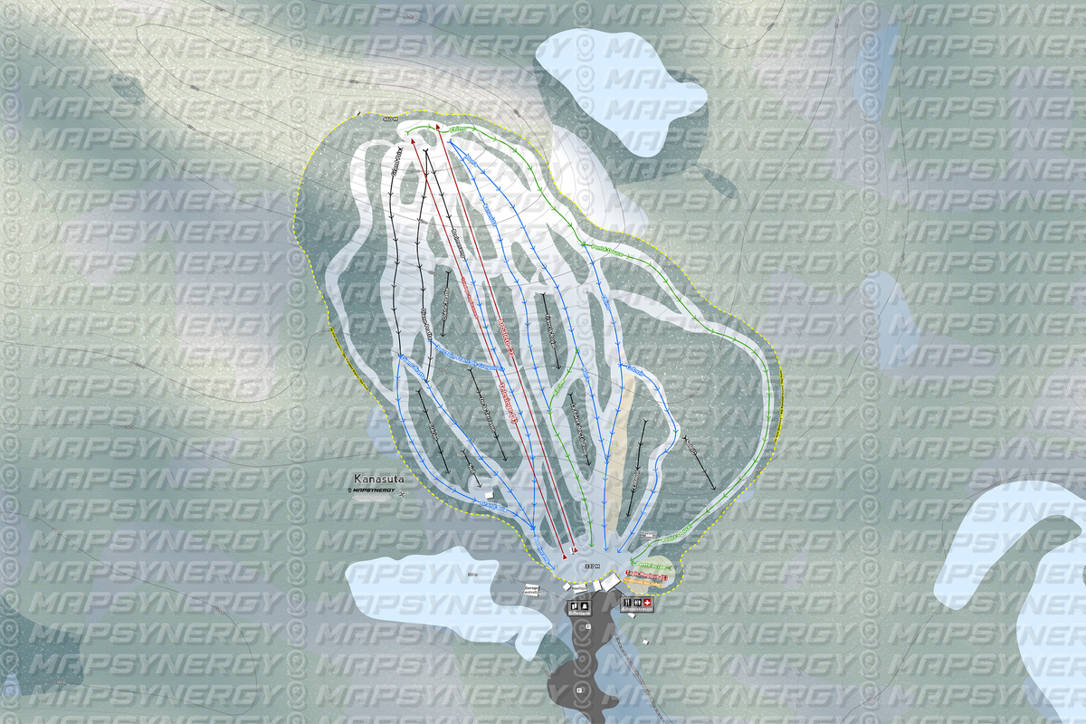 Kanasuta trail map