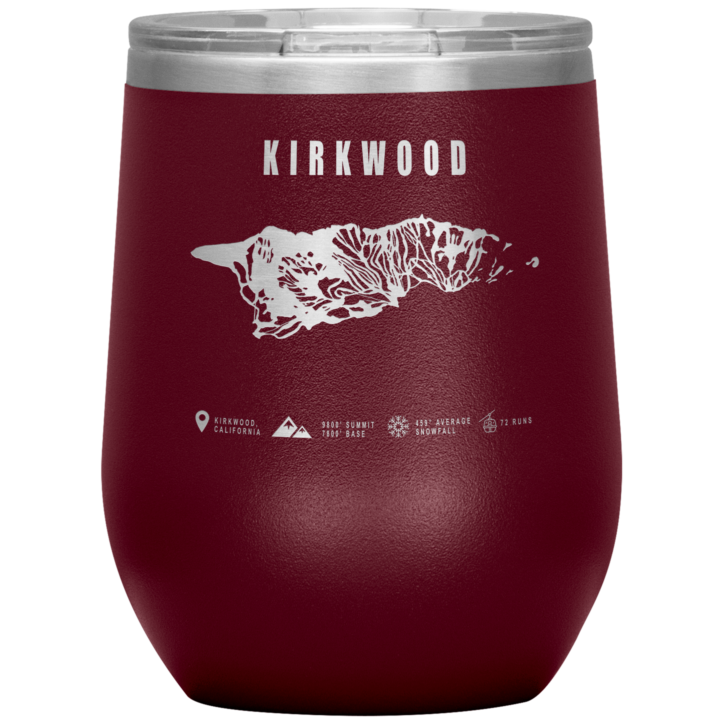 Kirkwood_California_Ski_Trail_Map_Wine__12oz_Wine_Tumbler_Maroon_Mockup.png