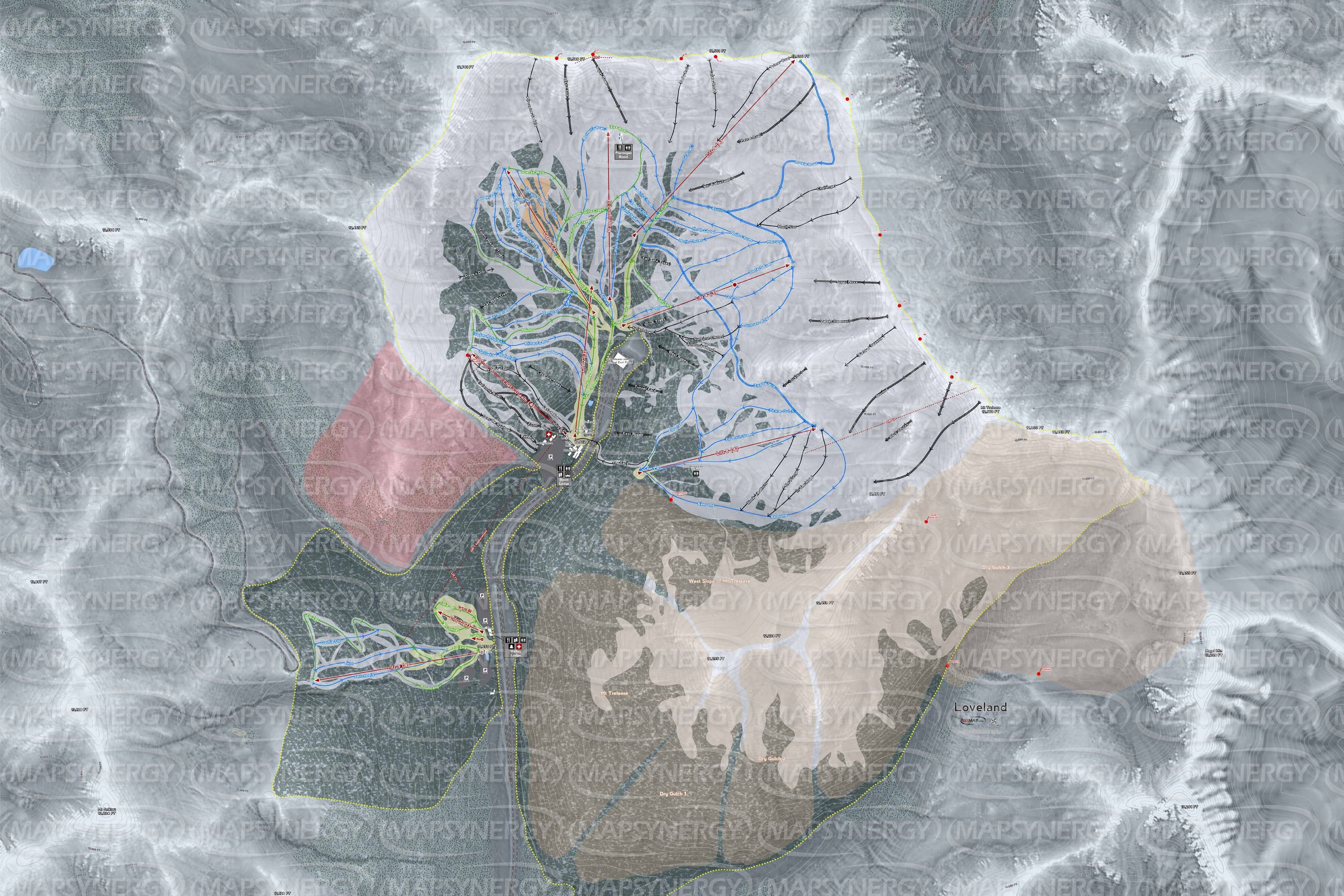 Loveland trail map