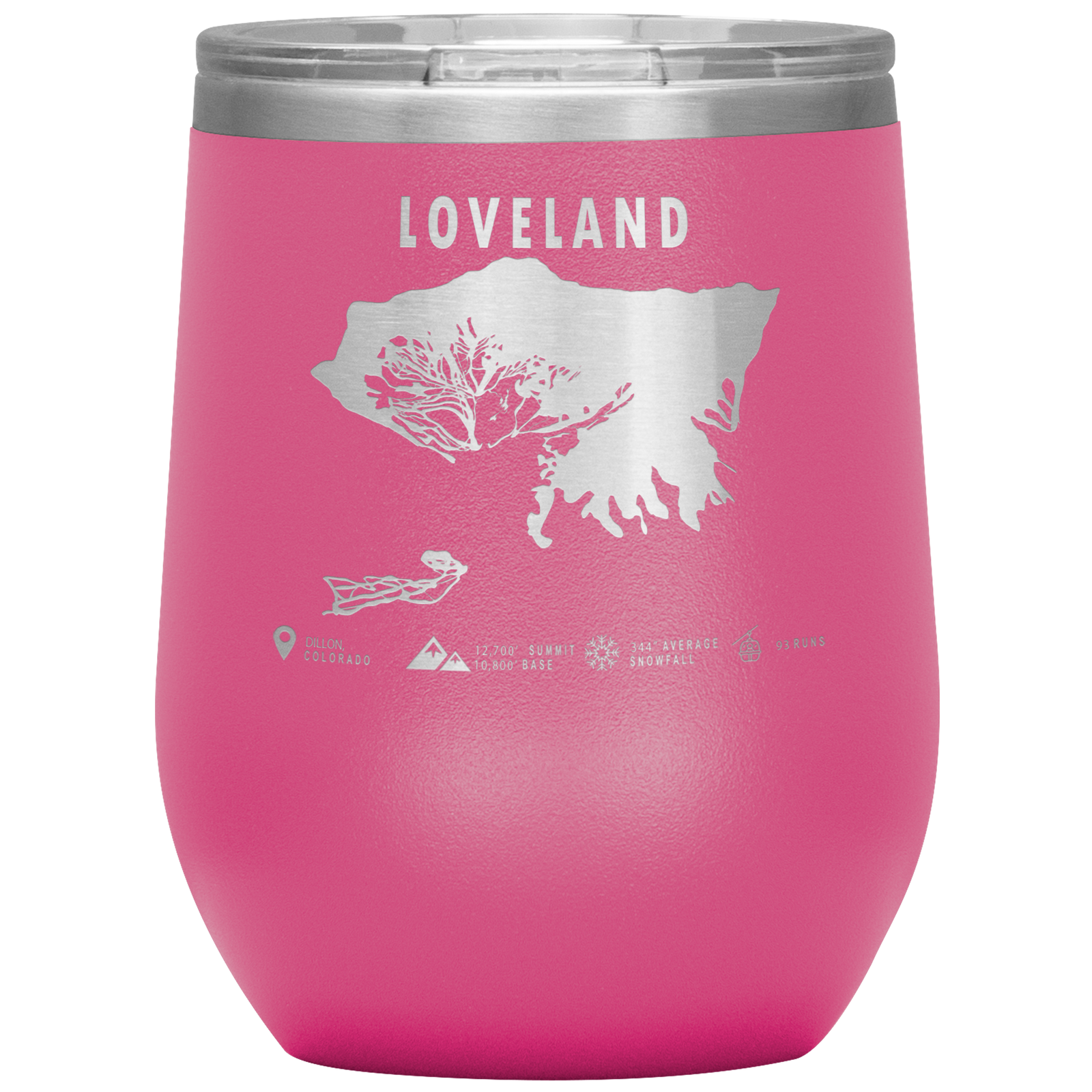 Loveland_Colorado_Ski_Trail_Map_Wine_12o_12oz_Wine_Tumbler_Pink_Mockup.png