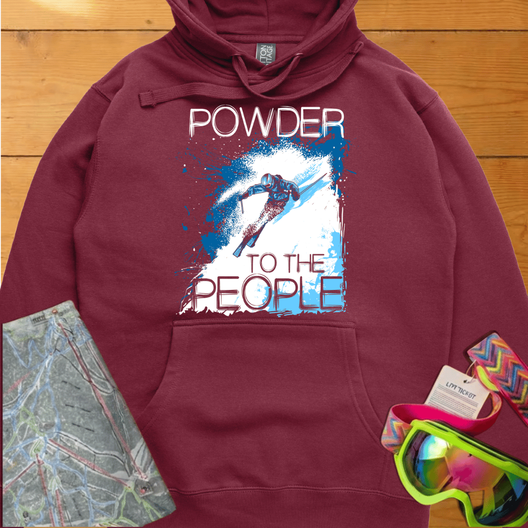 Powder To The People Hoodie