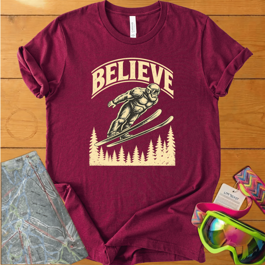 Bigfoot Believe t-shirt