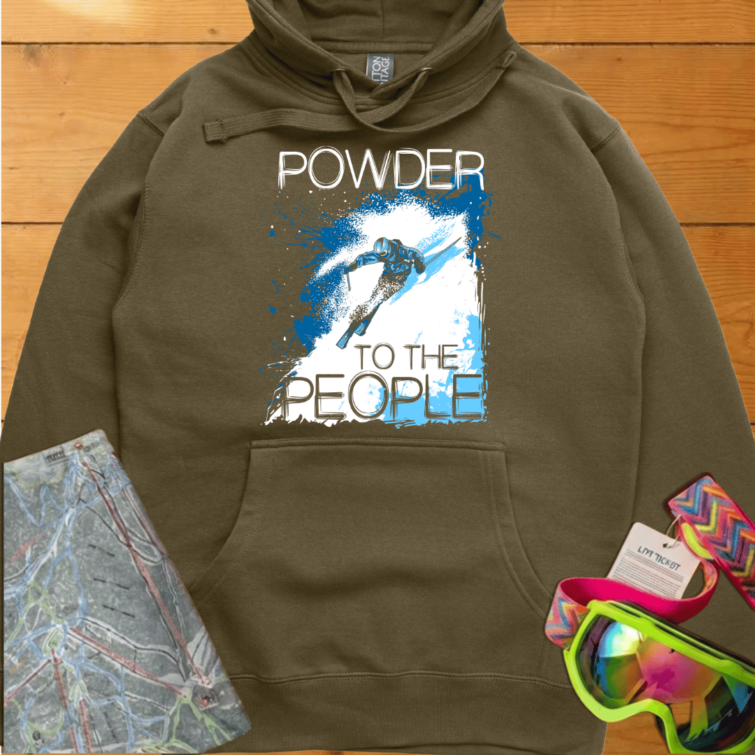 Powder To The People Hoodie