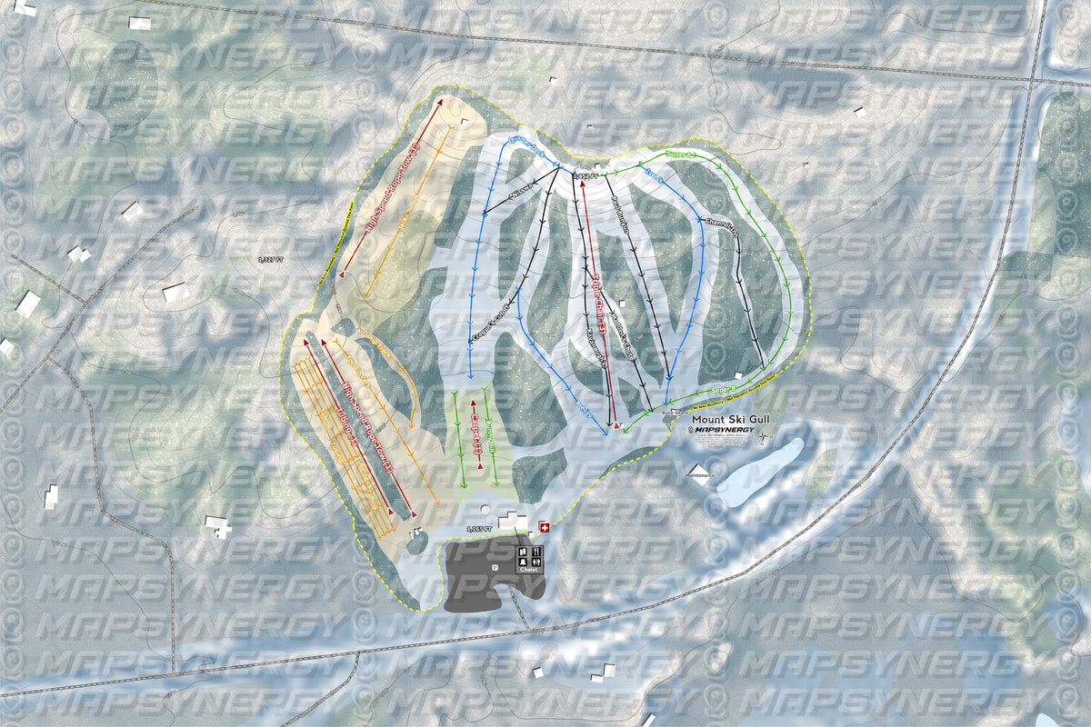 Mount Ski Gull trail map