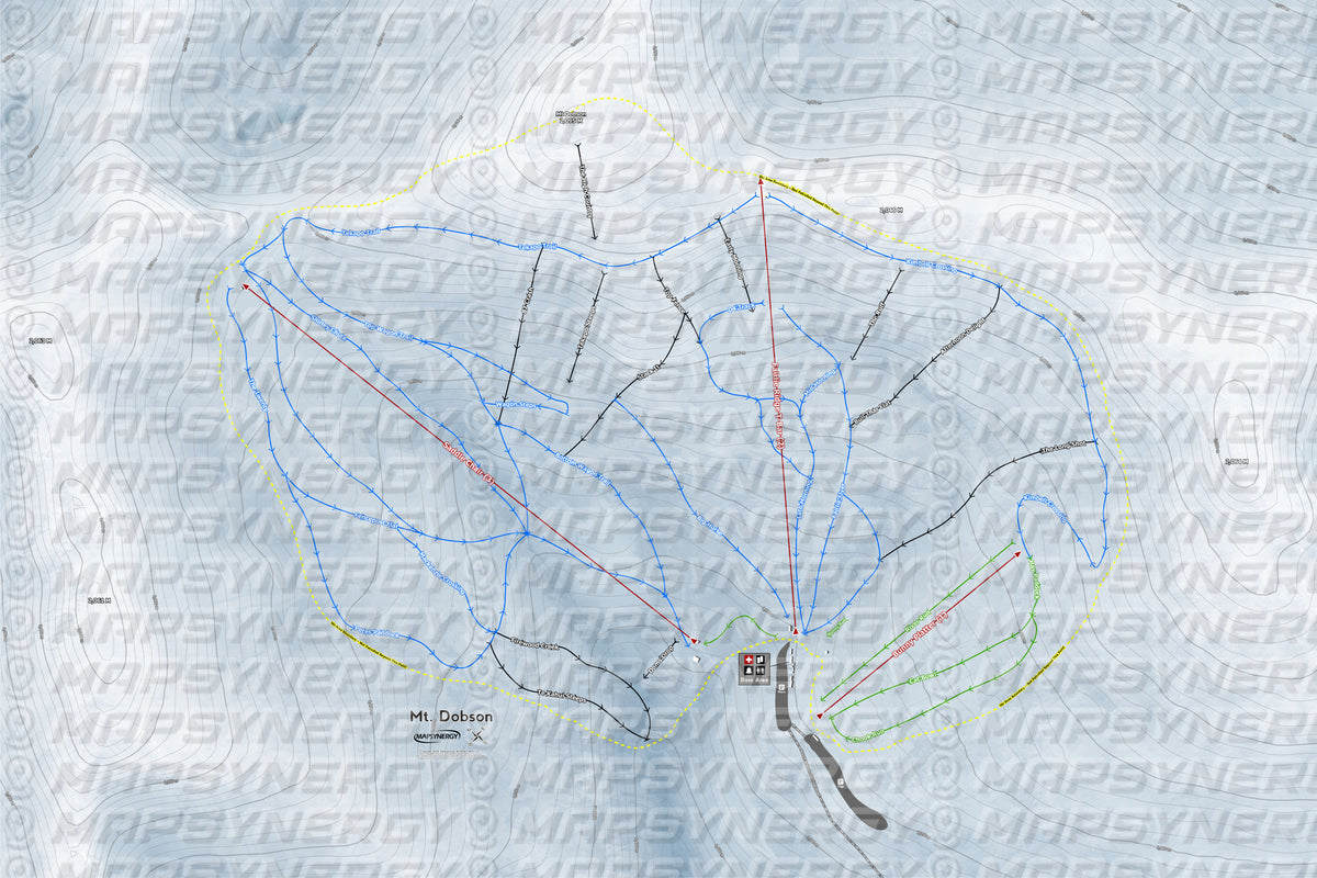 Mt Dobson trail map