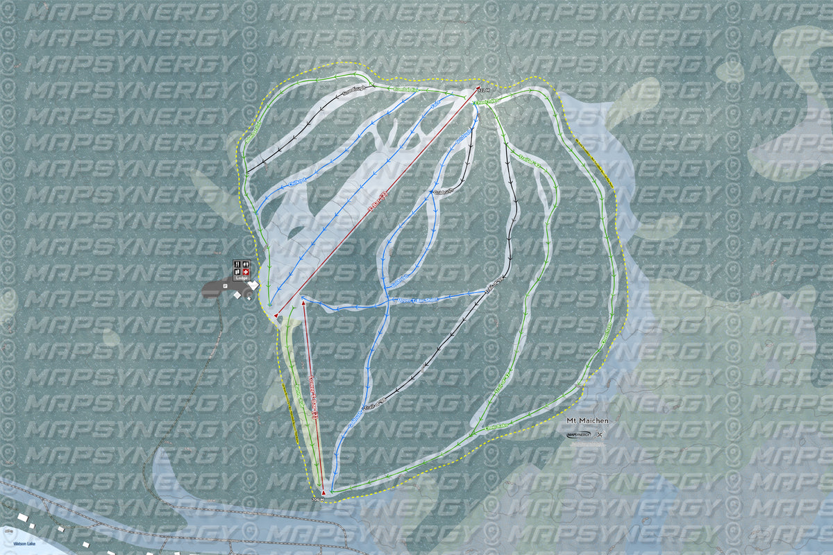 Mt Maichen trail map