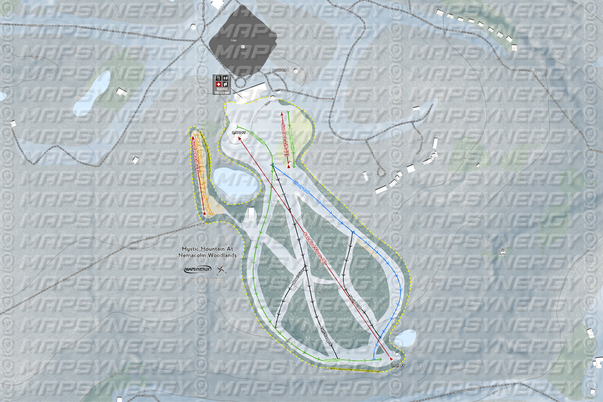 Mystic Mountain Nemacolin trail map