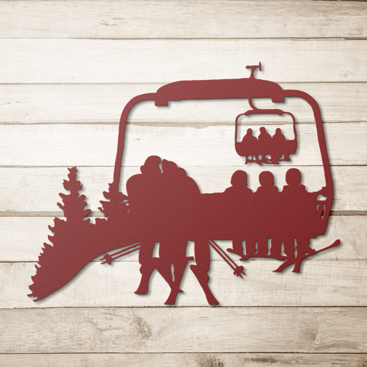 PERSONALIZED_CHAIRLIFT_SKI_FAMILY_METAL__Red_Simple_Wood_BKGD_Mockup.png_15422199