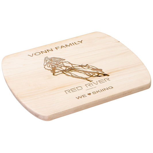 PERSONALIZED Red River , New Mexico SKI TRAIL MAP CUTTING BOARD