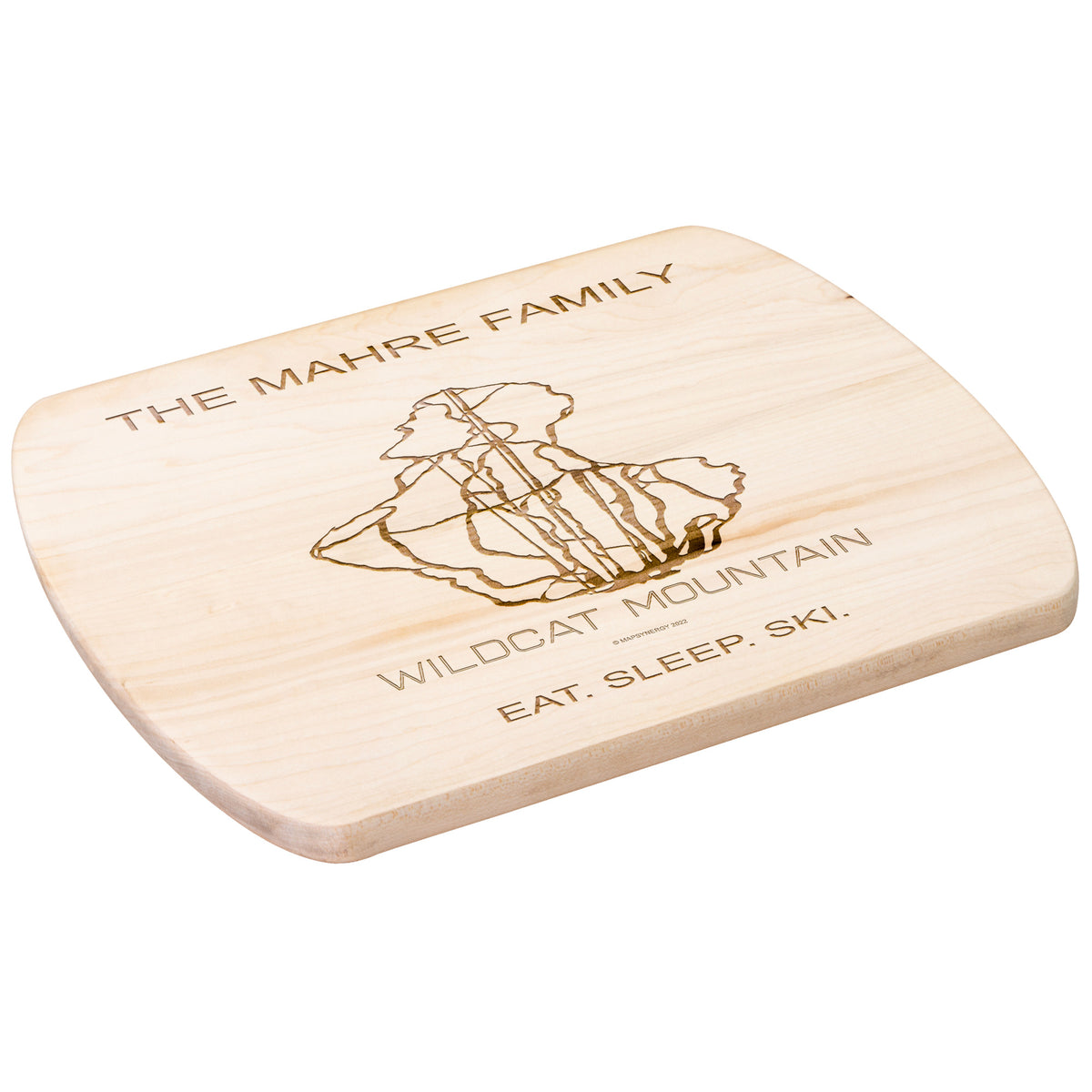 PERSONALIZED  Wildcat Mountain, New Hampshire SKI TRAIL MAP CUTTING BOARD