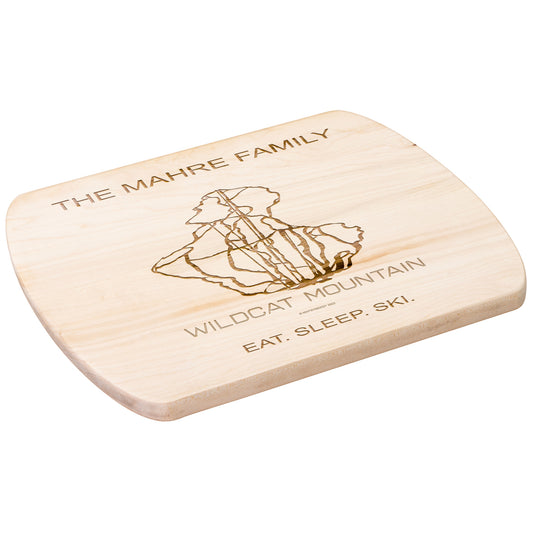 PERSONALIZED  Wildcat Mountain, New Hampshire SKI TRAIL MAP CUTTING BOARD