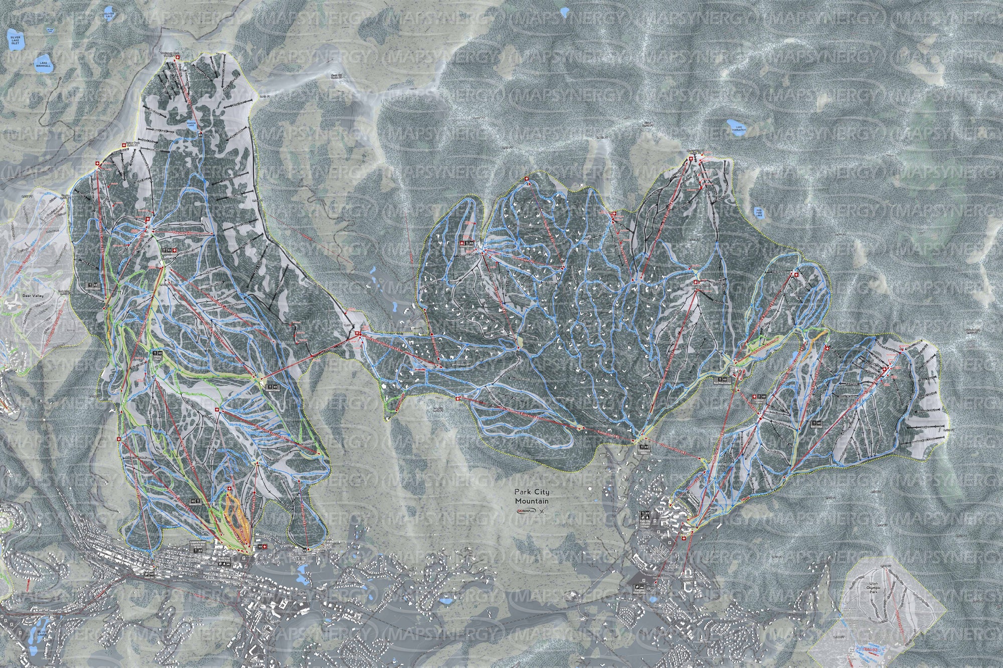 Park City trail map