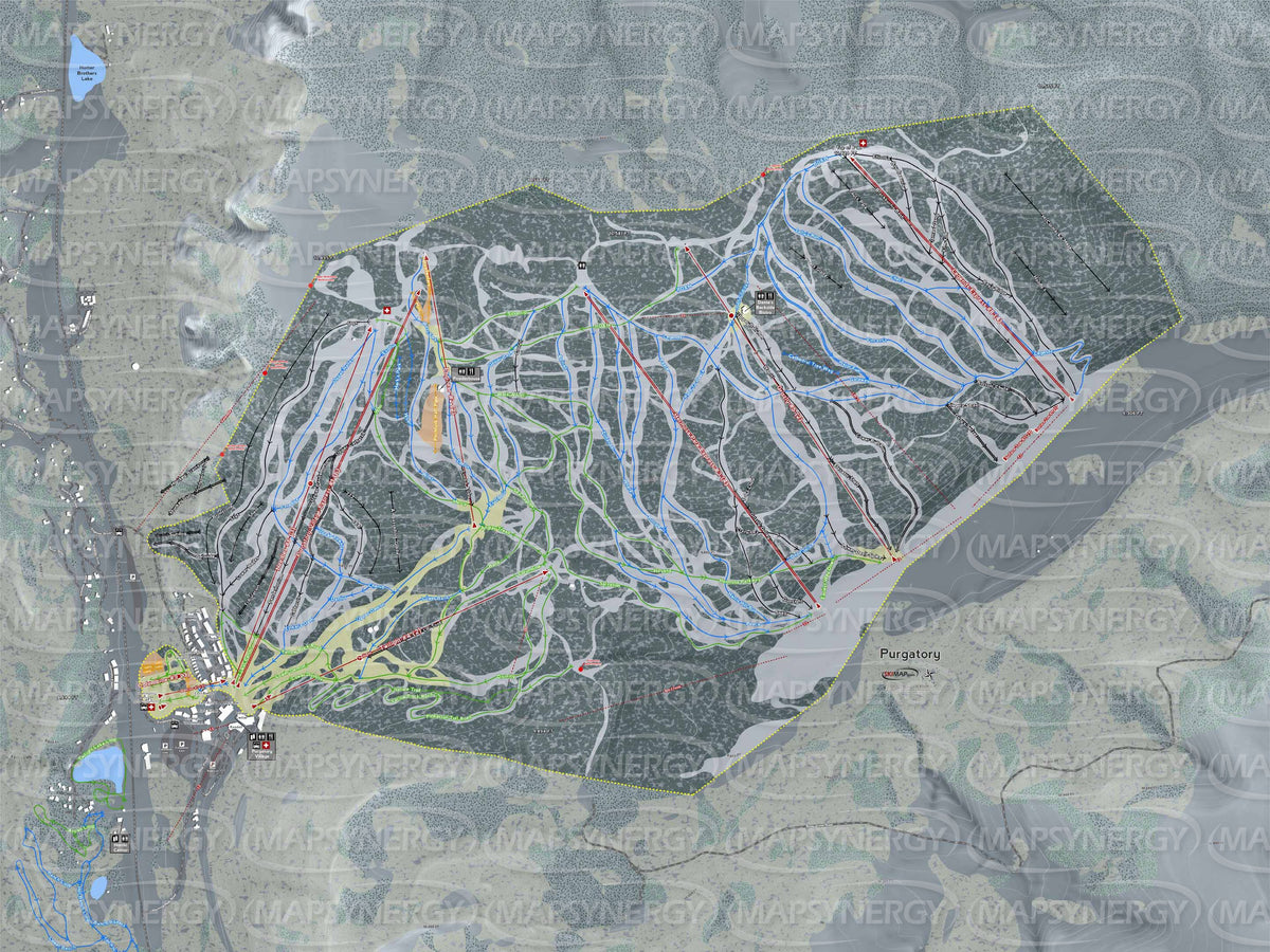 Purgatory trail map