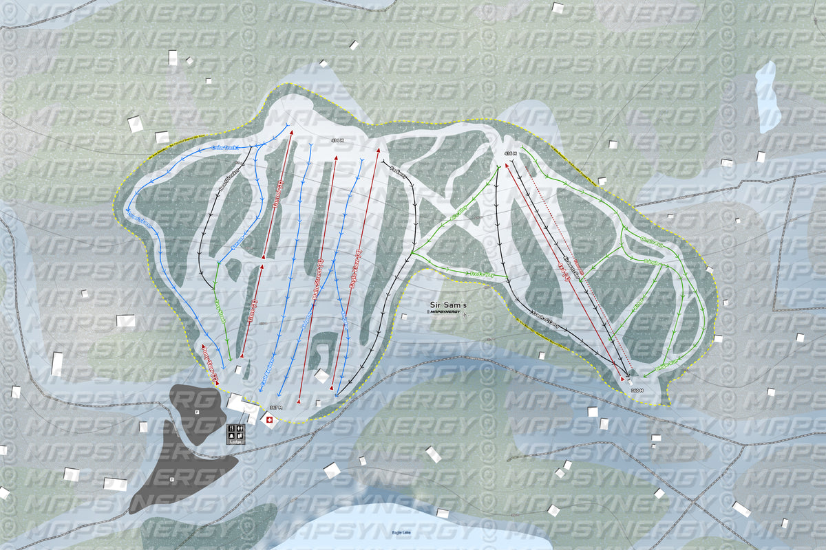 Sir Sam’s trail map