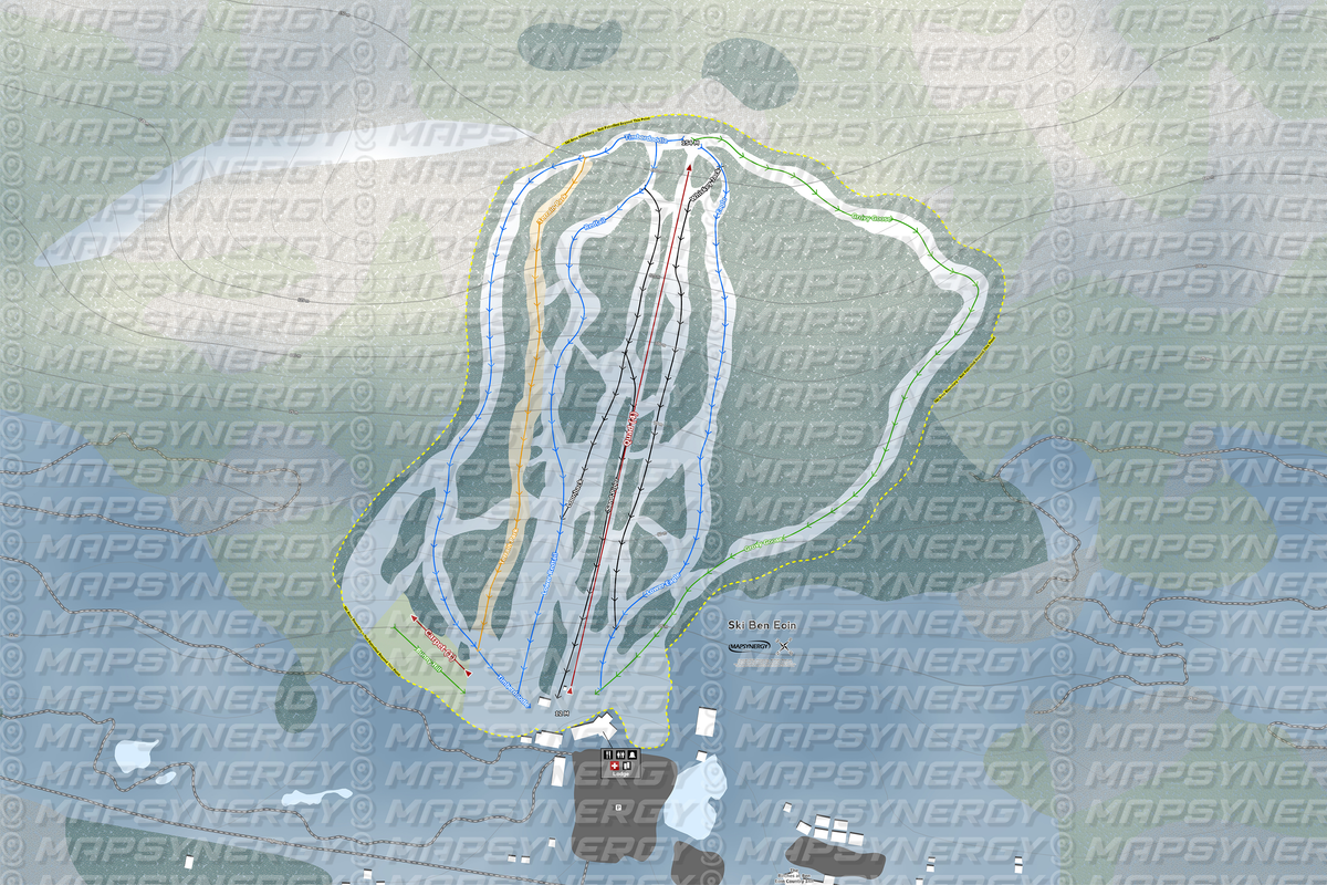 Ski Ben Eoin trail map