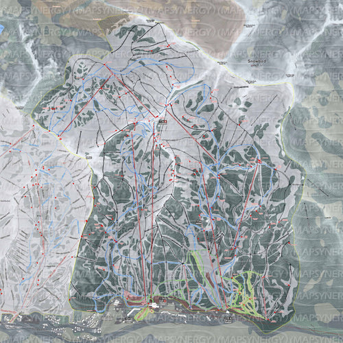 Map of Snowbird