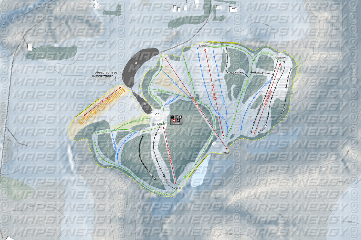 Steeplechase trail map