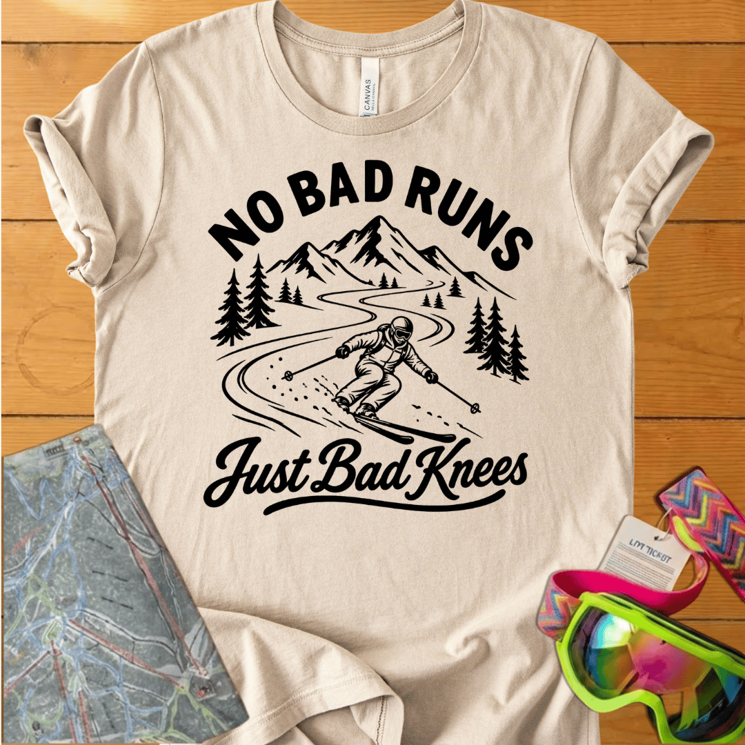 No Bad Runs Just Bad Knees t-shirt