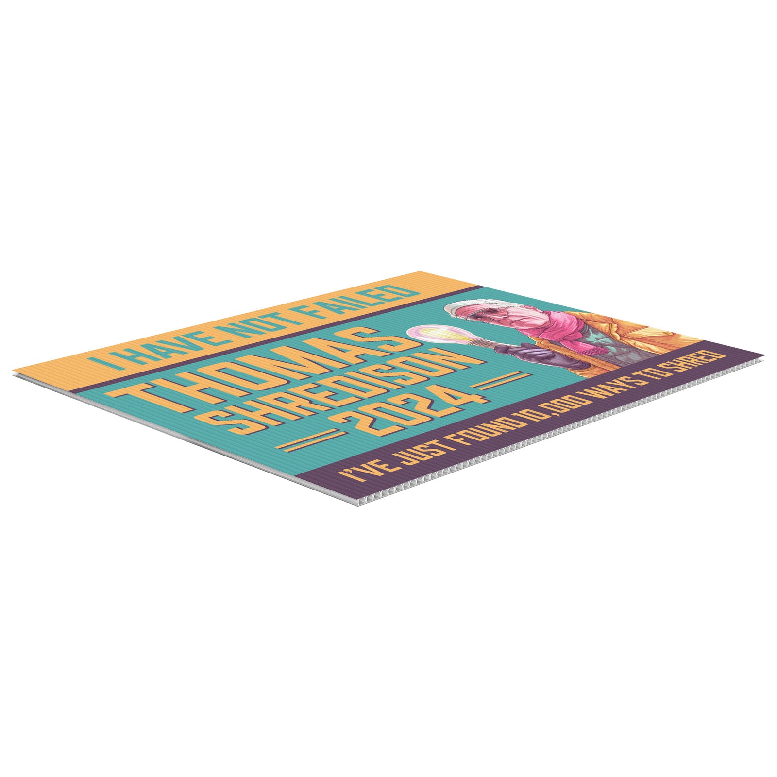 Thomas Shredison For President 2024 Yard Sign