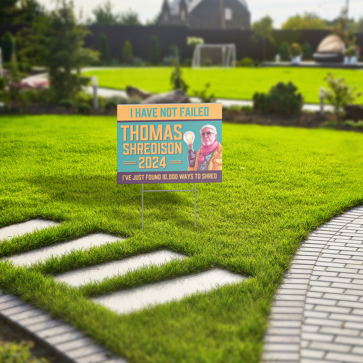 Thomas Shredison For President 2024 Yard Sign