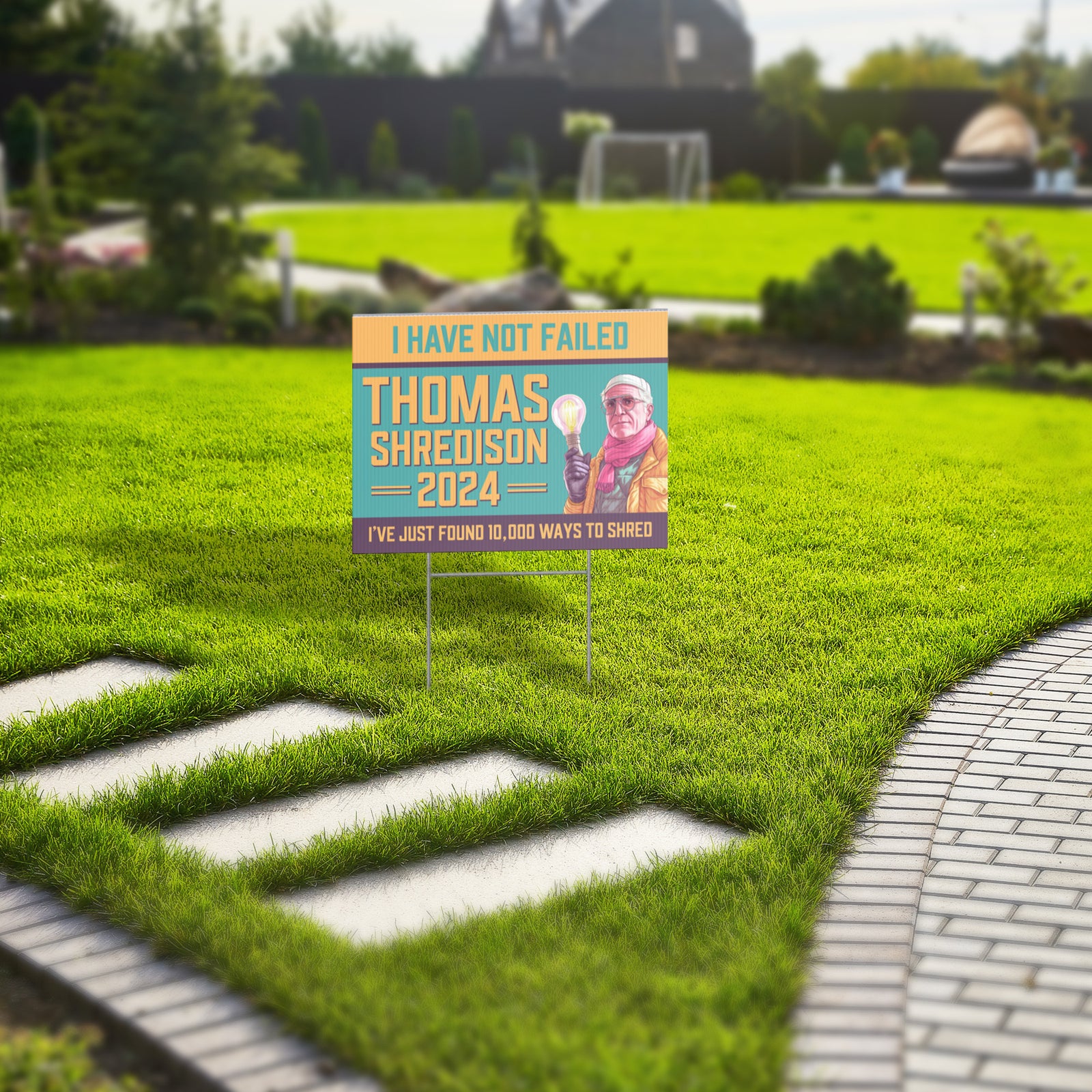 Thomas Shredison For President 2024 Yard Sign