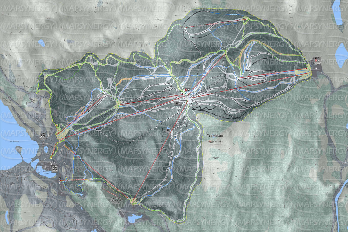 Tremblant trail map