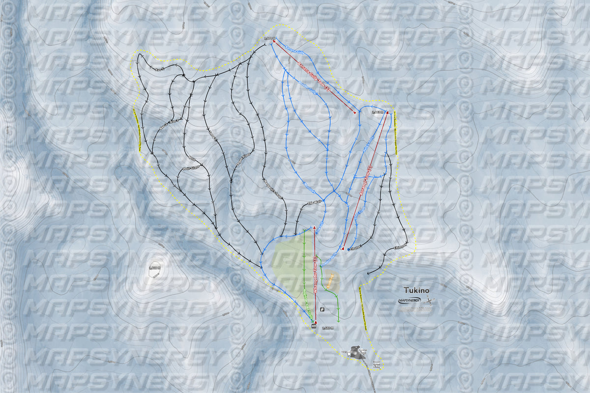 Tukino trail map