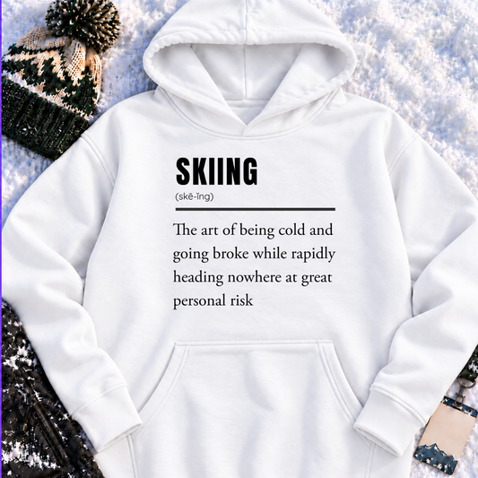 Skiing Definition – Hoodie