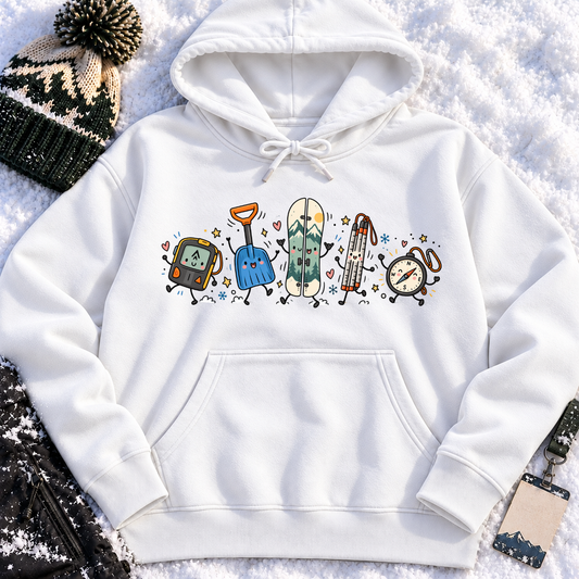 Backcountry Snowboarding – Hoodie