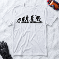 Evolution of Skiing and Snowboarding - T-Shirt