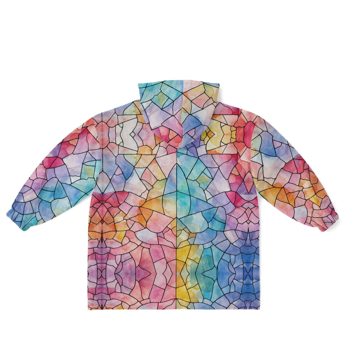 Powder Mountain, Utah Ski Resort Map Youth Reversible Snug Hoodie