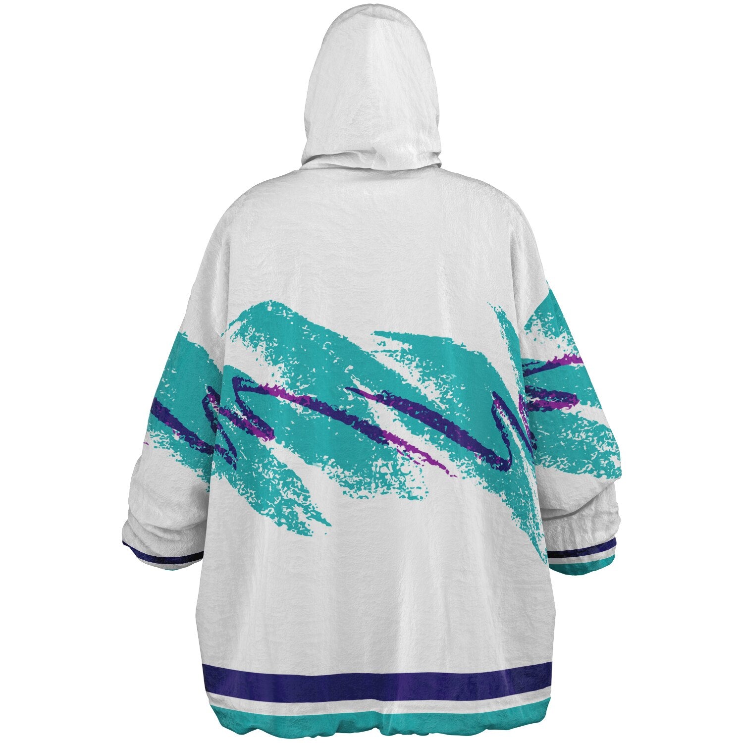 Powder Mountain, Utah Ski Resort Map Reversible Snug Hoodie