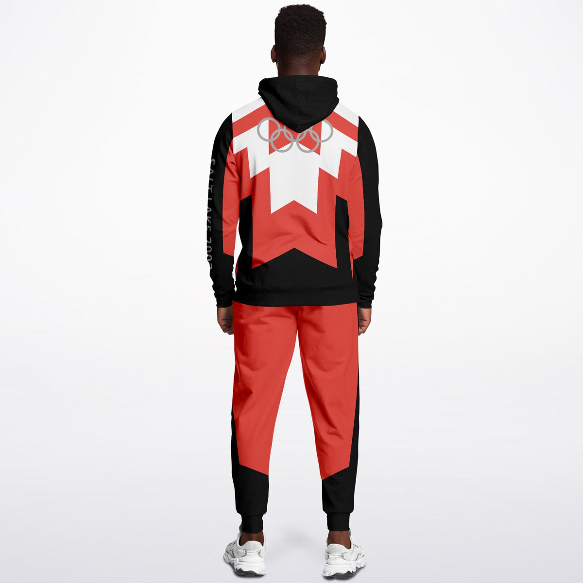 The Salt Lake 2002 Olympics Uniforms Hoodie & Jogger - Red