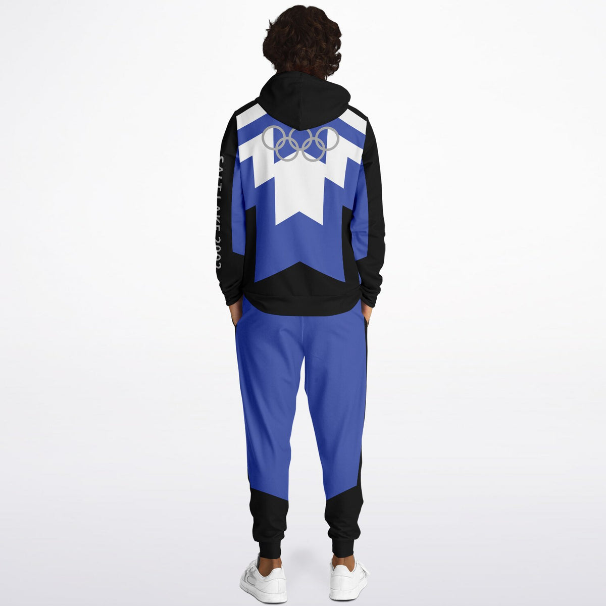 The Salt Lake 2002 Olympics Uniforms Hoodie &amp; Jogger - Blue