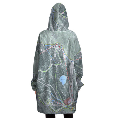 Middlebury Snow Bowl, Vermont Ski Trail Map - Snug Hoodie