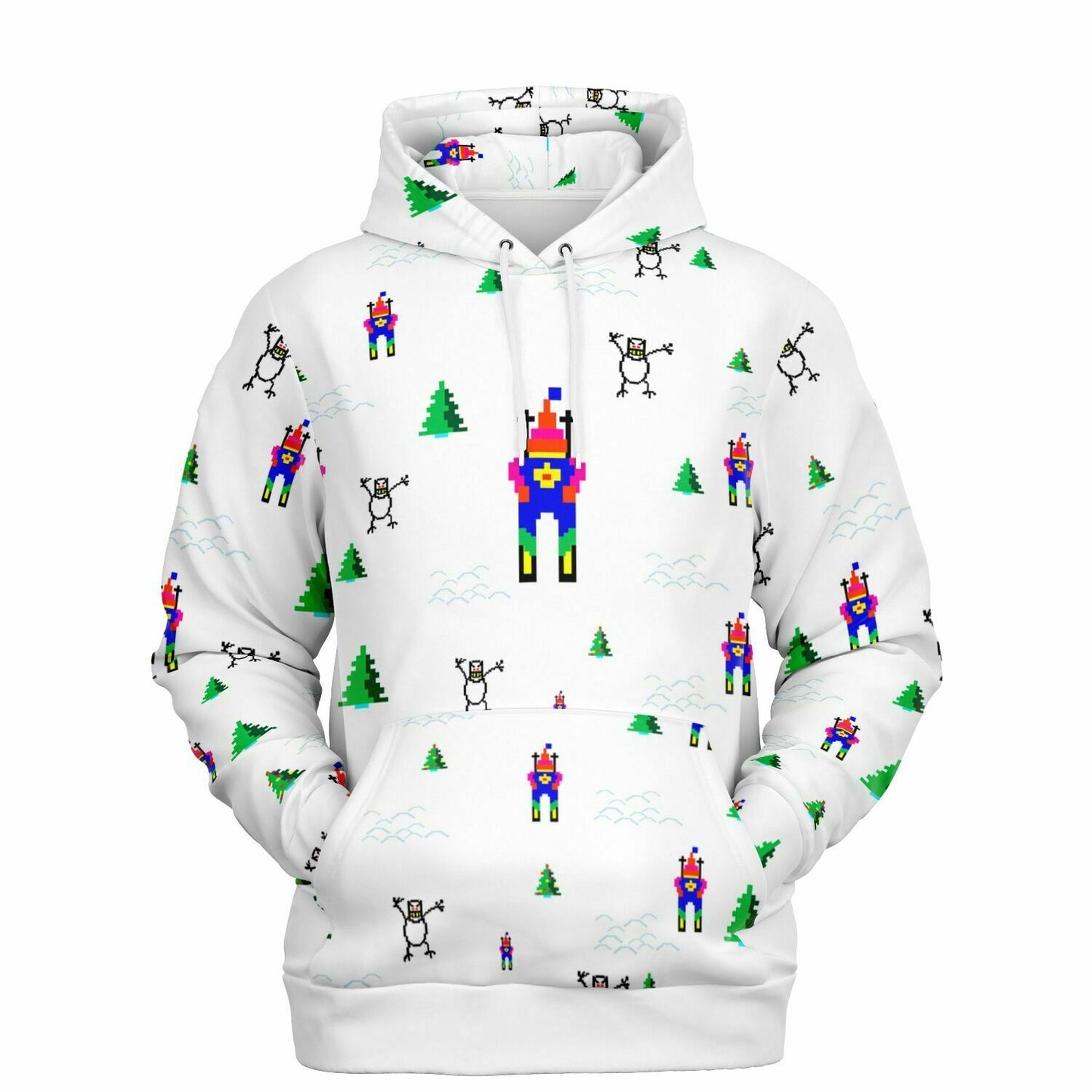 Ski Free Unisex Fashion Hoodie Set
